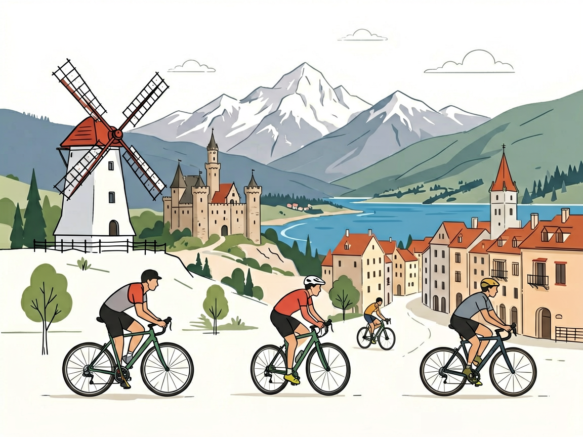 10 Most Scenic eBike Routes in Europe (2026) – Illustrated Guide